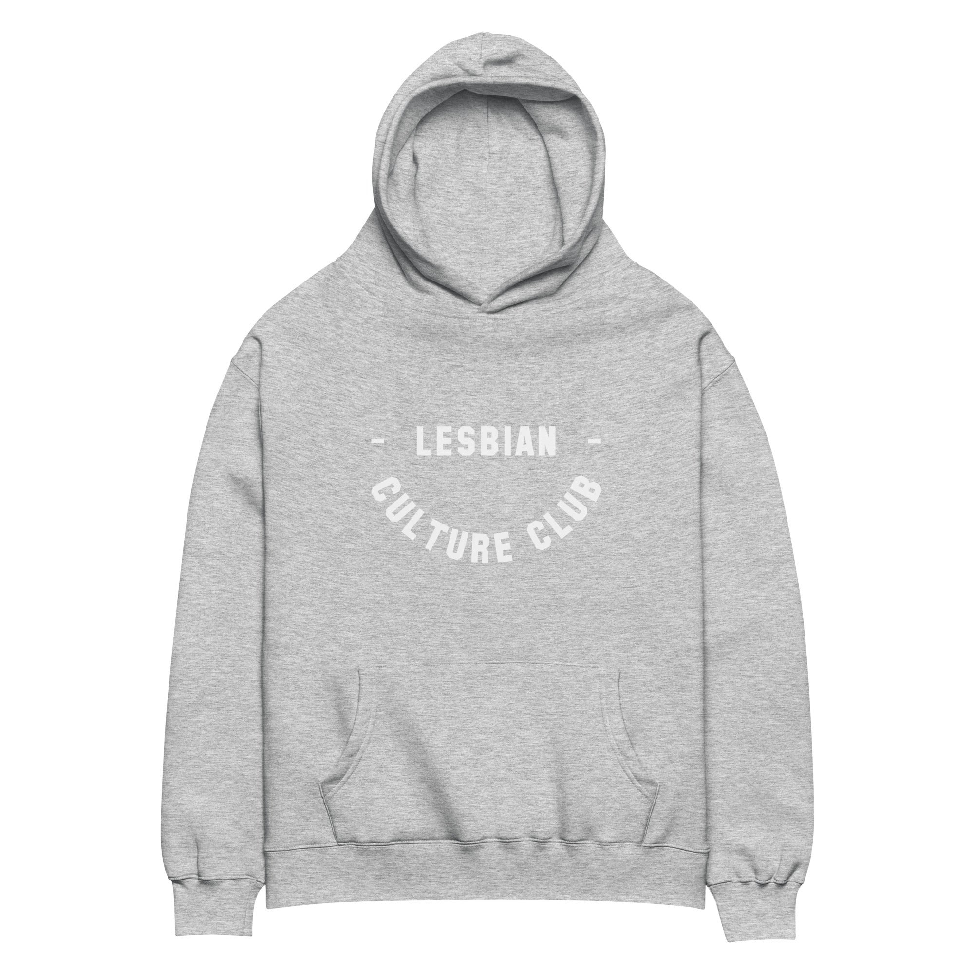 Relaxed Fit Unisex Hoodie – Smiley | Lesbian Culture Club