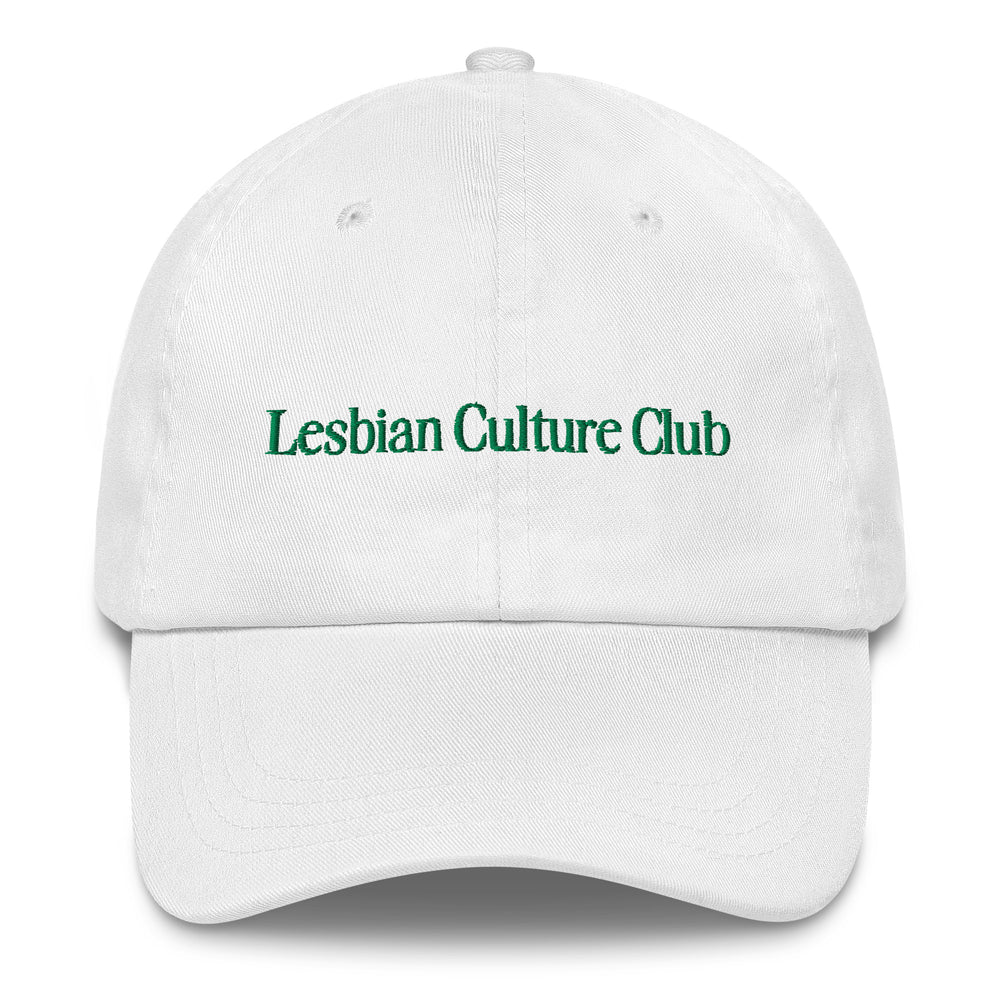 Wordmark Dad Cap-Lesbian Culture Club