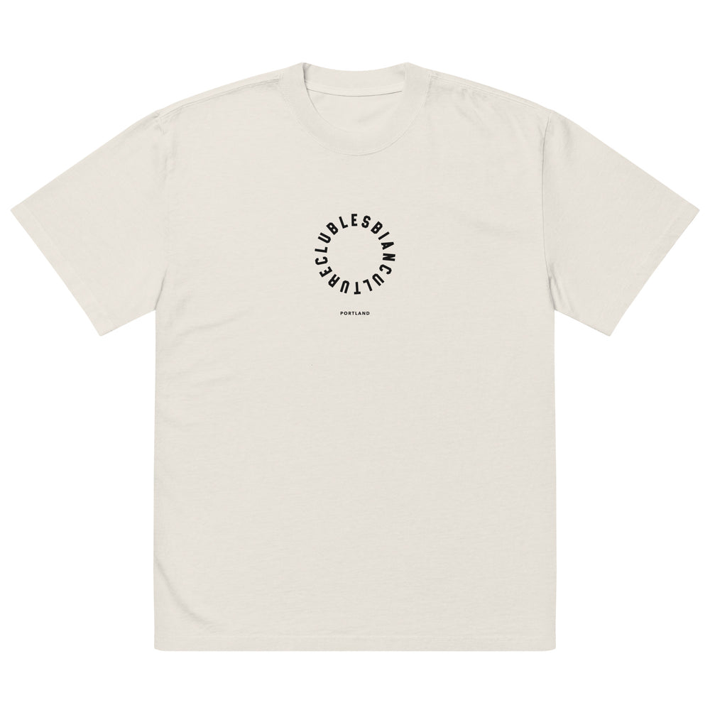 Bullseye Heavyweight T-Shirt-Lesbian Culture Club