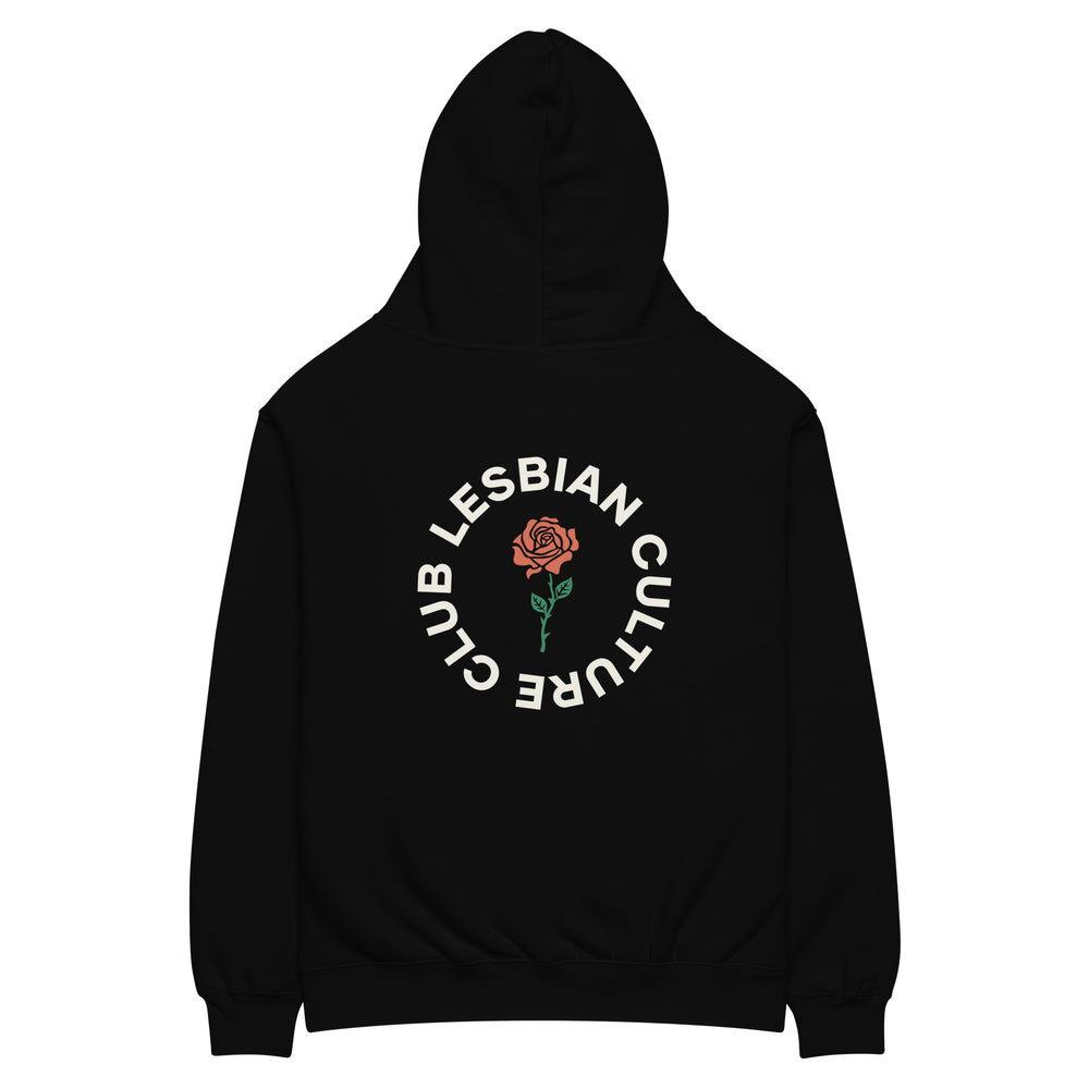 Rose Hoodie-Lesbian Culture Club