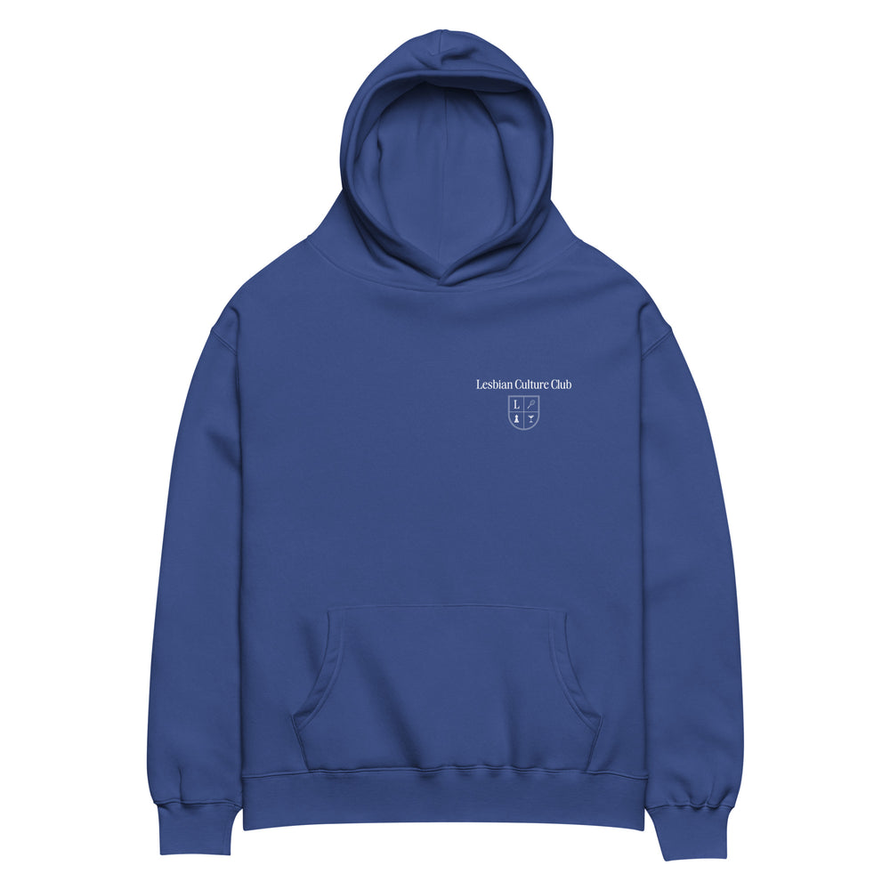 
                      
                        Full Crest Logo Hoodie-Lesbian Culture Club
                      
                    