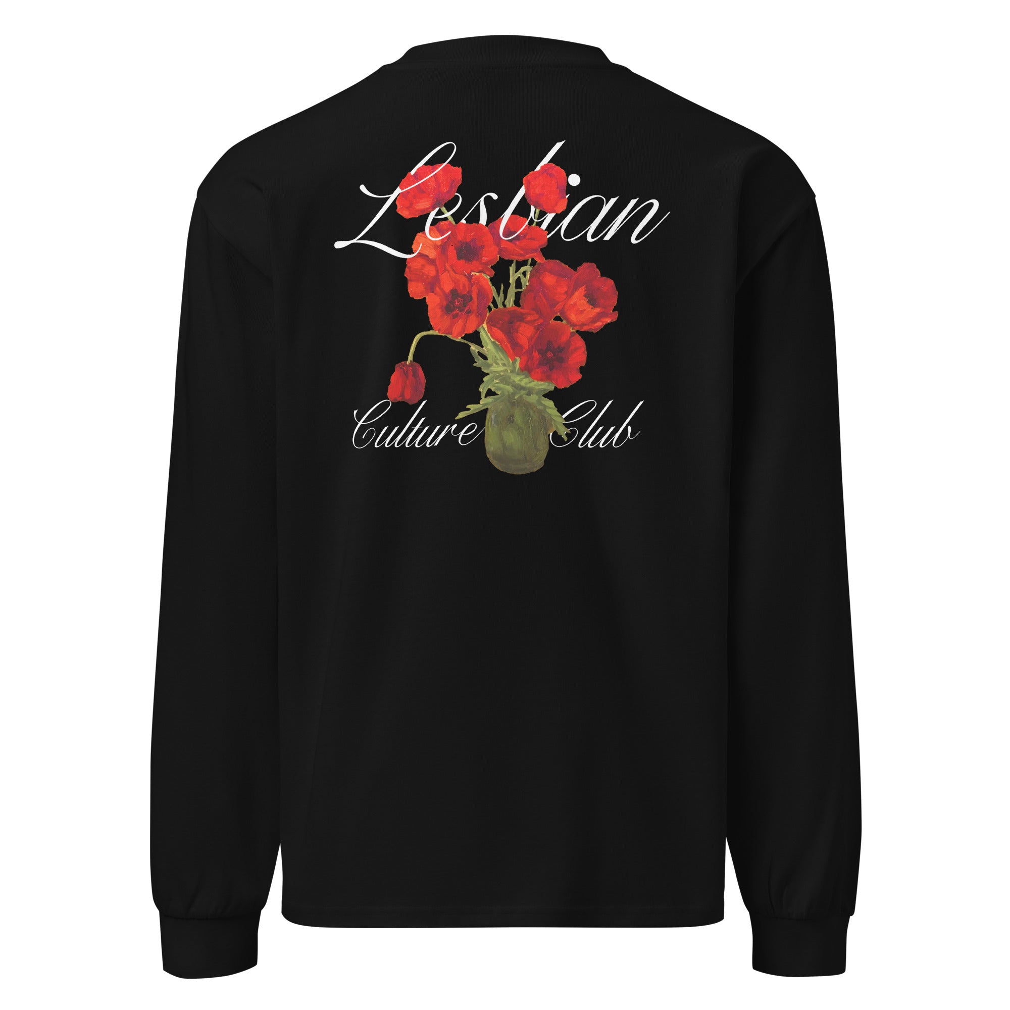 トップス SUBCULTURE 11 LONGSLEEVE T-SHIRT Poppies Long-sleeve T-shirt – Lesbian Culture Club