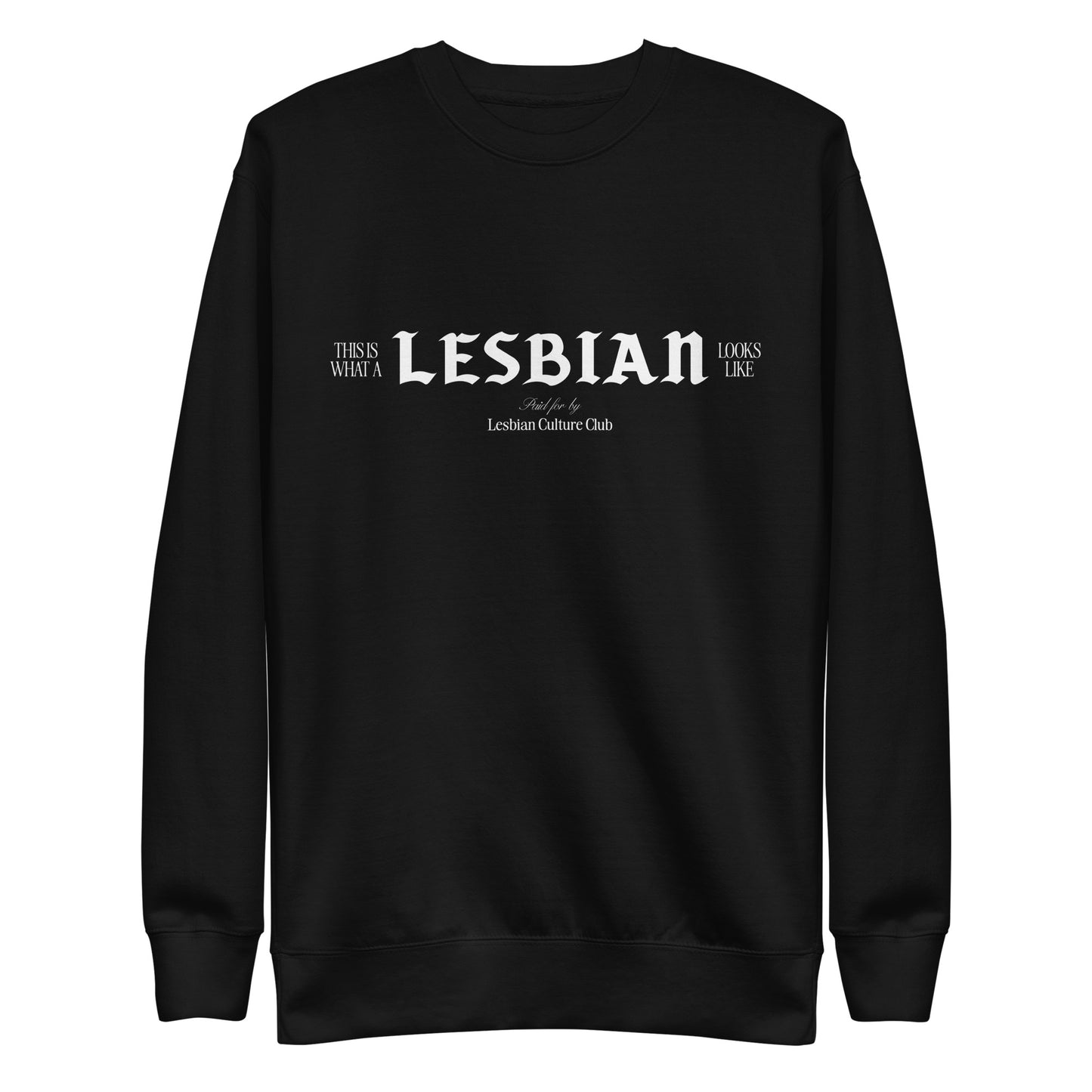 Image Sweatshirt-Lesbian Culture Club