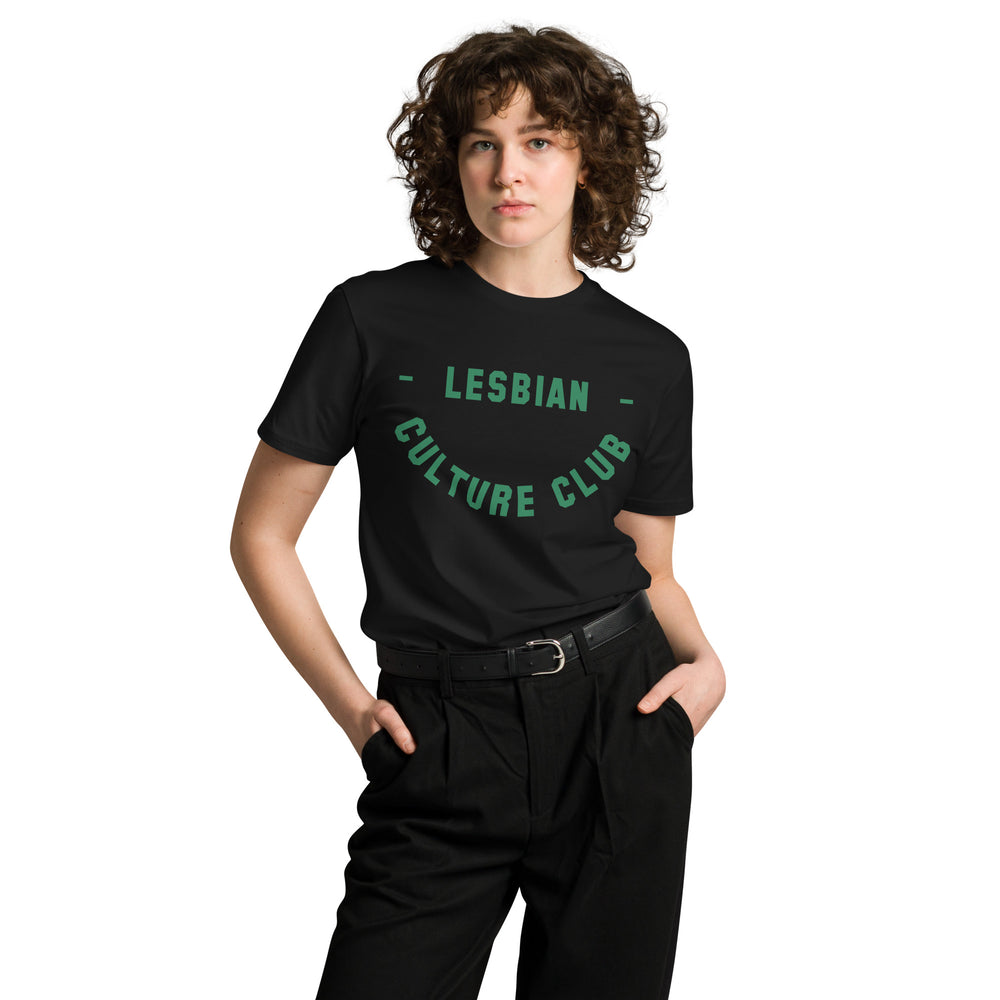 
                      
                        100% Cotton Unisex T-Shirt Green College-Lesbian Culture Club
                      
                    