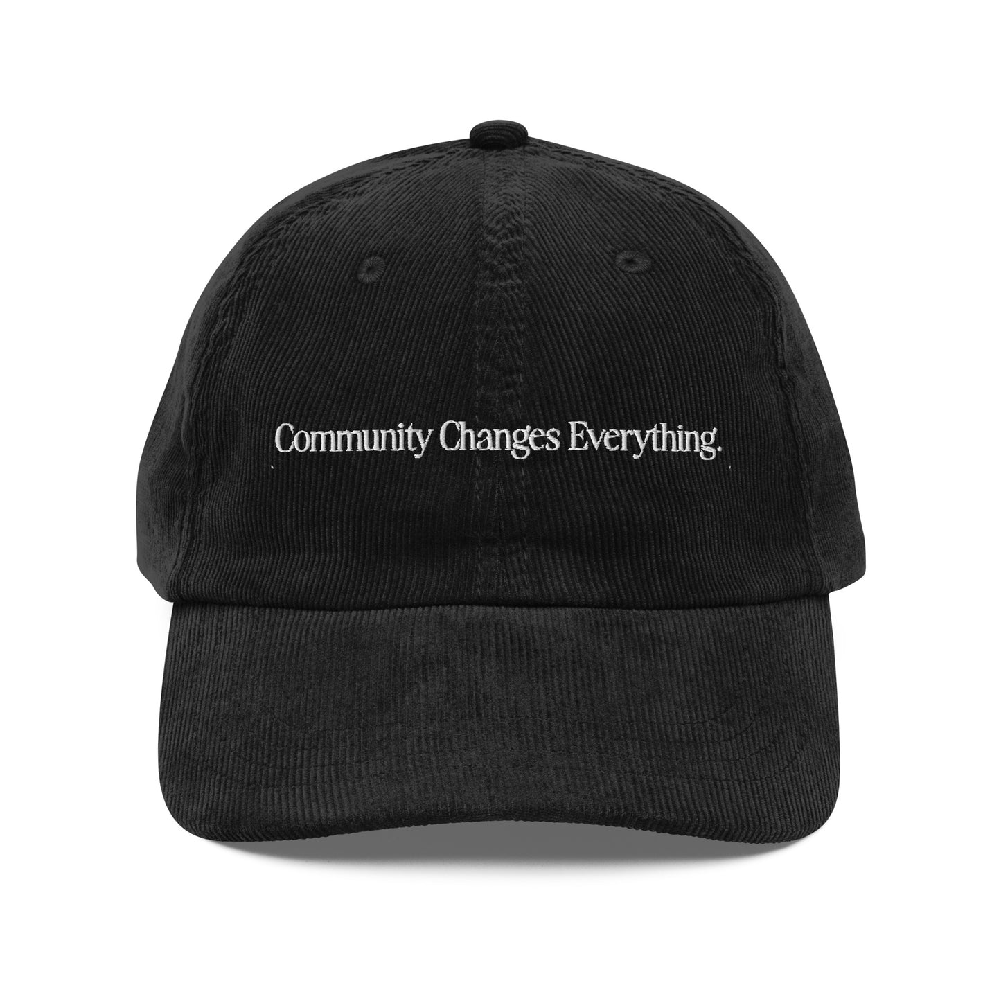 Community corduroy cap-Lesbian Culture Club