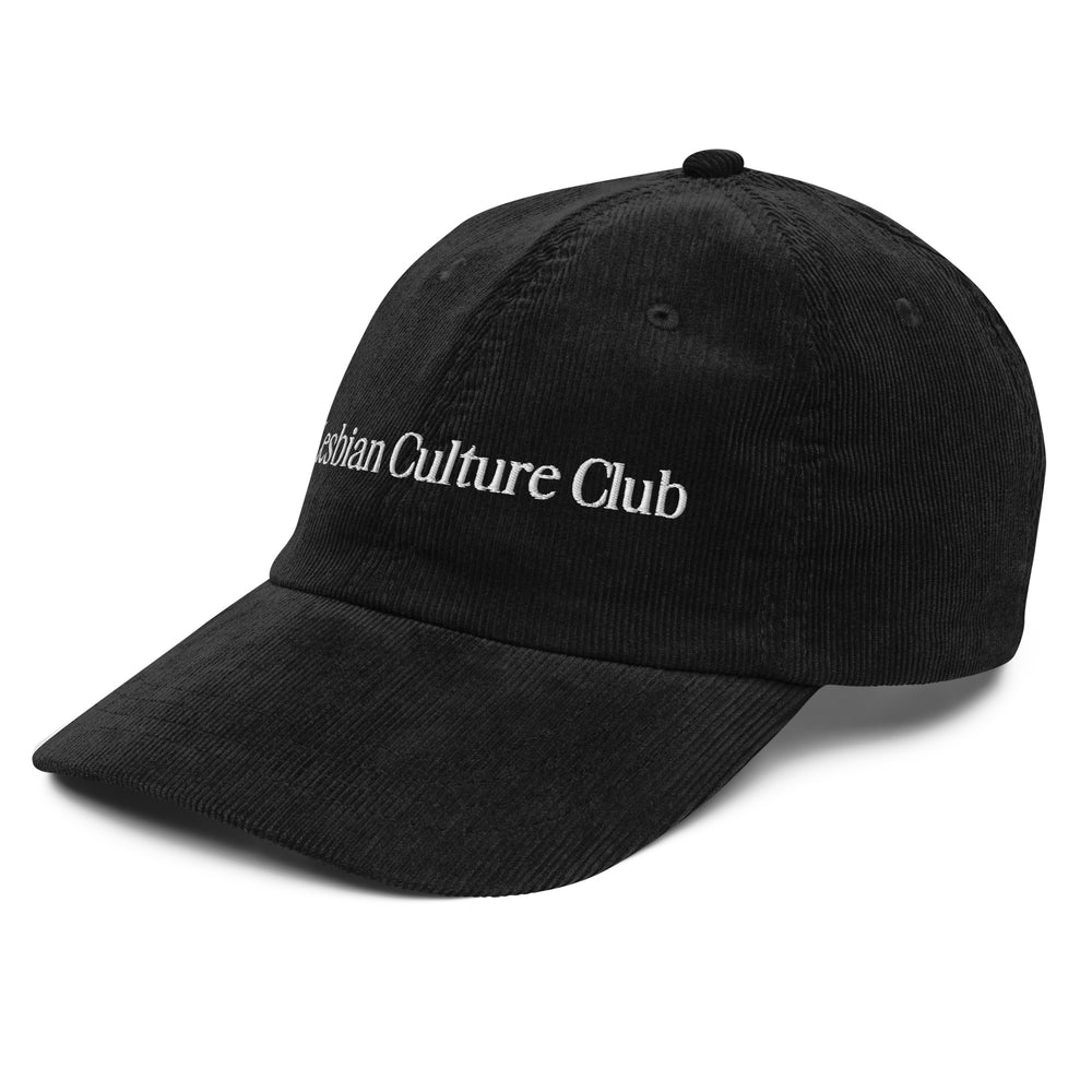 
                      
                        Wordmark Corduroy Cap-Lesbian Culture Club
                      
                    