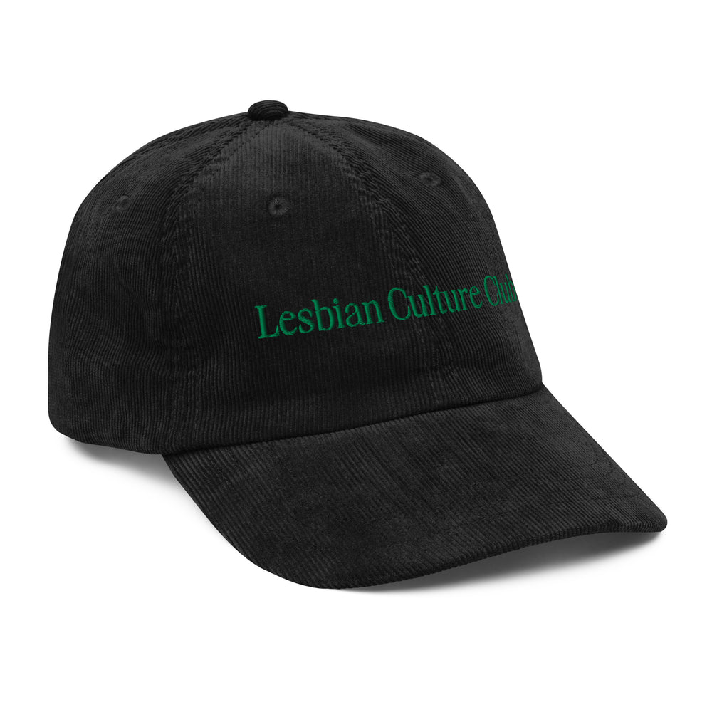 
                      
                        Wordmark Corduroy Cap-Lesbian Culture Club
                      
                    